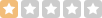 1.0 star rating 1.0 star rating